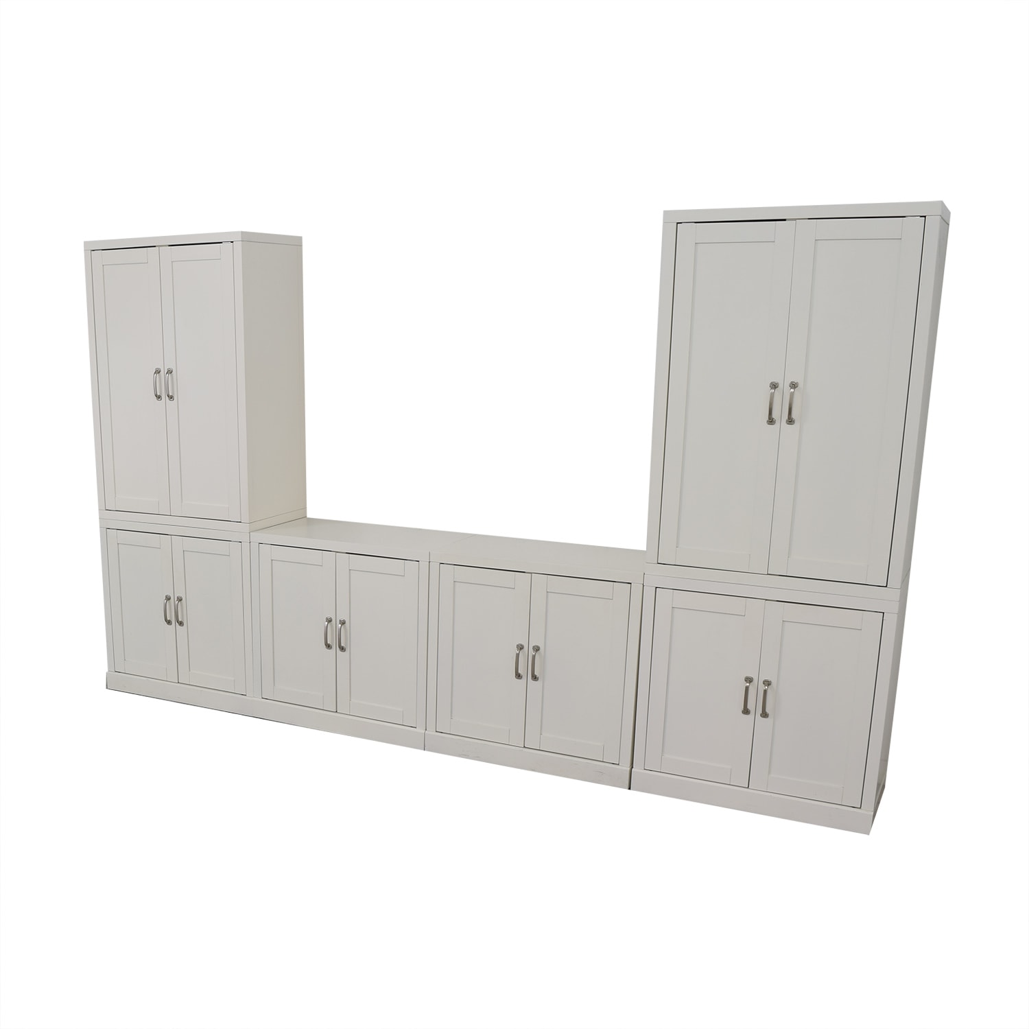 Preston Desk & Storage Wall System, Playroom Storage