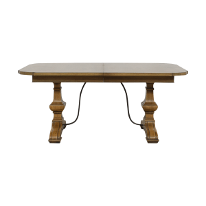 shop Thomasville Double Pedestal Extendable Dining Table  online