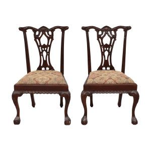  Chippendale Dining Side Chairs for sale