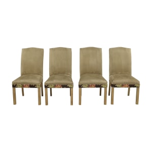 Designmaster Furniture Designmaster Furniture Custom Modern Upholstered Dining Chairs brown