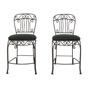 Ethan Allen Ethan Allen Upholstered Counter Stools  coupon