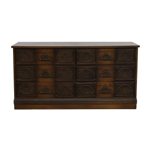  Traditional Ornate Six Drawer Dresser  coupon