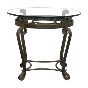 Regency Style Round End Table / Tables