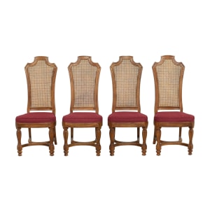 Thomasville Thomasville Cane Back Dining Side Chairs  nj