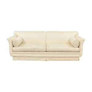  Custom Upholstered Flare Arm Sofa ct