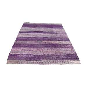 Purple Flatweave Chenille Rug - 3'6 x 5'6 – abc carpet & home