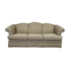 Total Home Consignment - Exquisite Plaid Broyhill Sofa in on