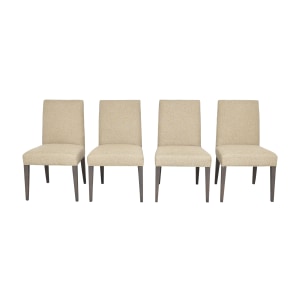 Crate & Barrel Lowe Dining Chairs sale
