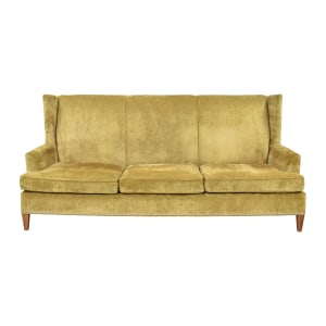 Mitchell Gold Tall Wingback Sofa  sale