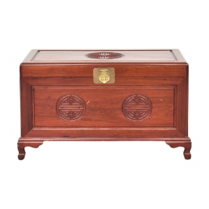 Andrew Martin Livingstone Vintage Steamer Trunk, 78% Off