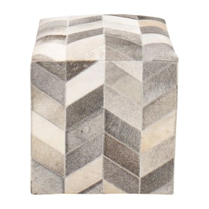  Modern Upholstered Cube Ottoman for sale