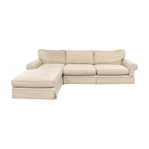 Restoration Hardware Restoration Hardware Grand Scale Roll Arm Sectional Sofa ma