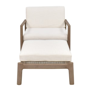 Interior Define Jason Wu Petite Accent Chair and Ottoman