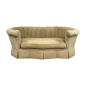 Sold at Auction: Shuford Furniture Contemporary Plaid Sofa