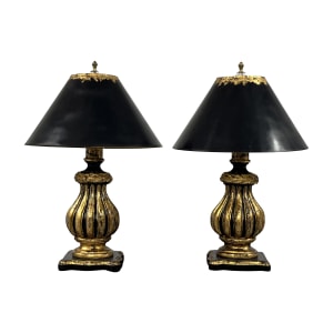  Traditional Gourd Table Lamps  pa