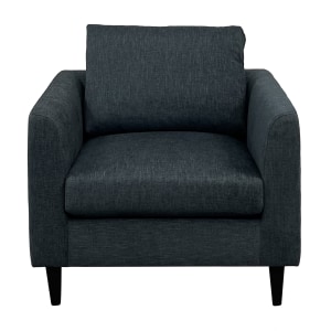 Interior Define Interior Define Owens Petite  Chair blue