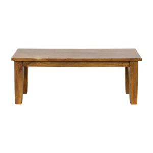 Crate & Barrel Basque Dining Bench Crate & Barrel