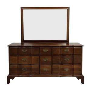 buy Century Furniture 9-Drawer Dresser and Mirror  Century Furniture Storage