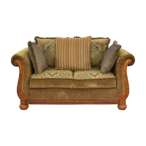 shop Traditional Upholstered Loveseat Broyhill Furniture Loveseats