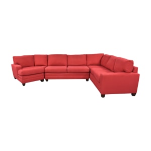 Bassett Furniture Modern Upholstered Sectional sale