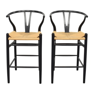 Wayfair Wayfair Wishbone Counter Stools nj