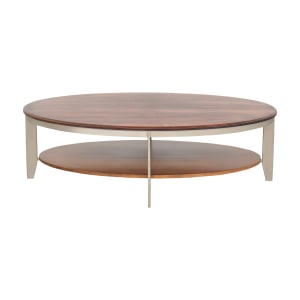 Ethan Allen Ethan Allen Oval Coffee Table nj