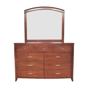 Furniture Row Furniture Row Anderson Dresser and Mirror  ct