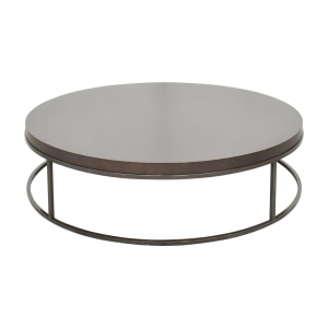 Restoration Hardware Restoration Hardware Nicholas Round Coffee Table used