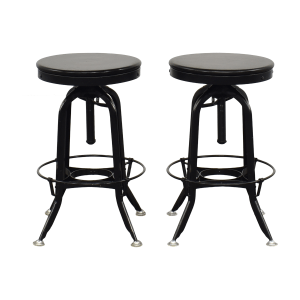 Restoration Hardware Restoration Hardware Vintage Toledo Adjustable Stools Chairs