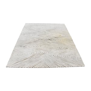 Abstract Geometric Sand Waves Rug  Restoration Hardware