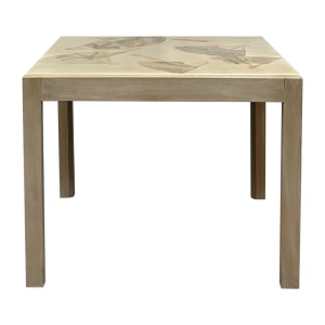  Custom Decorative Parson's Dining Table for sale