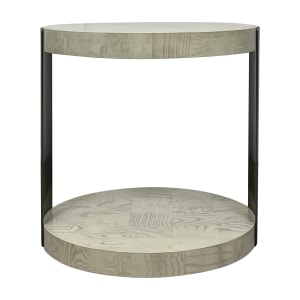 Ethan Allen Braemore Round End Table / End Tables