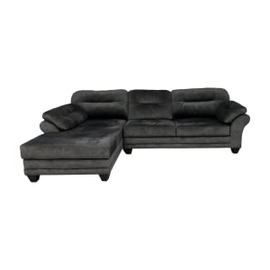 Hughes Furniture Hughes Furniture Chaise Sectional Sectionals