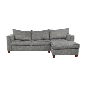 shop Bob's Discount Furniture Harlow Two Piece Sleeper Sectional Bob's Discount Furniture Sofas