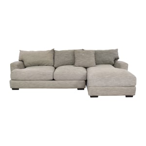 Raymour & Flanigan Raymour & Flanigan Leighton Chaise Sectional price