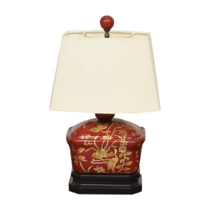  Vintage Chinoiserie Table Lamp nj