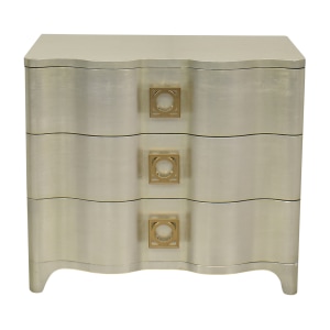 buy Bernhardt Salon Three Drawer Nightstand Bernhardt Storage