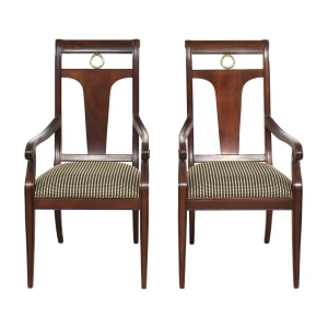 Ethan Allen Ethan Allen Traditional Dining Arm Chairs