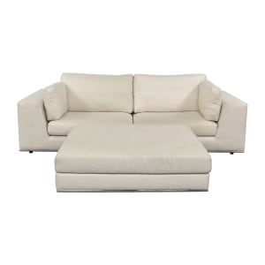 Modloft Modloft Perry Modular Sofa and Ottoman  pa