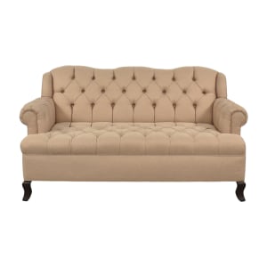 Haute House Haute House Smith Tufted Loveseat  ma