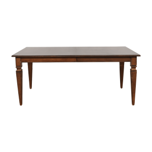 Ethan Allen Ethan Allen Custom Extension Dining Table dimensions