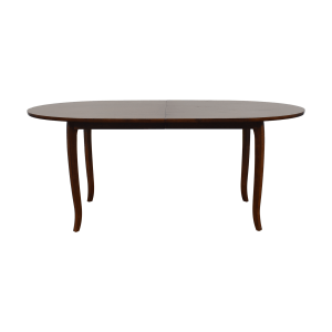 shop Pottery Barn Mid Century Oval Extendable Dining Table Pottery Barn Dinner Tables