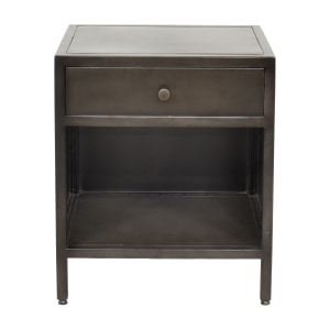 buy Restoration Hardware Industrial Open Nightstand    Restoration Hardware End Tables