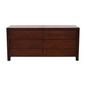 shop Ethan Allen Morgan Six Drawer Dresser Ethan Allen Storage