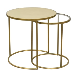 Restoration Hardware Restoration Hardware Graydon Nesting Side Tables second hand