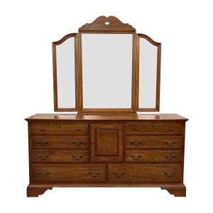 Kincaid Furniture Kincaid Furniture Dresser and Mirror nj