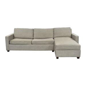 West Elm West Elm Henry Sleeper Storage Chaise Sectional second hand