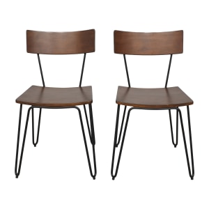 West Elm West Elm Hairpin Side Chairs price