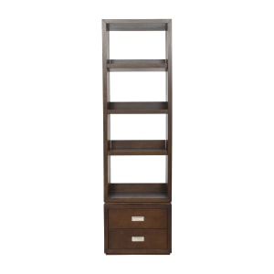 buy Two Drawer Modular Bookcase  Crate & Barrel Bookcases & Shelving