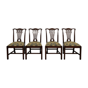 Ardley Hall Ardley Hall Chippendale Style Dining Side Chairs   ct